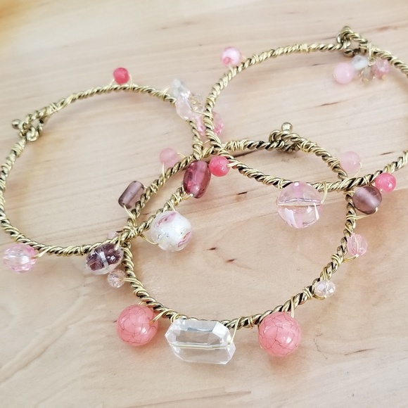 Bangle bracelets Pastel Colors - Picture 3 of 4